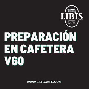 Preparation in V60 coffee maker 